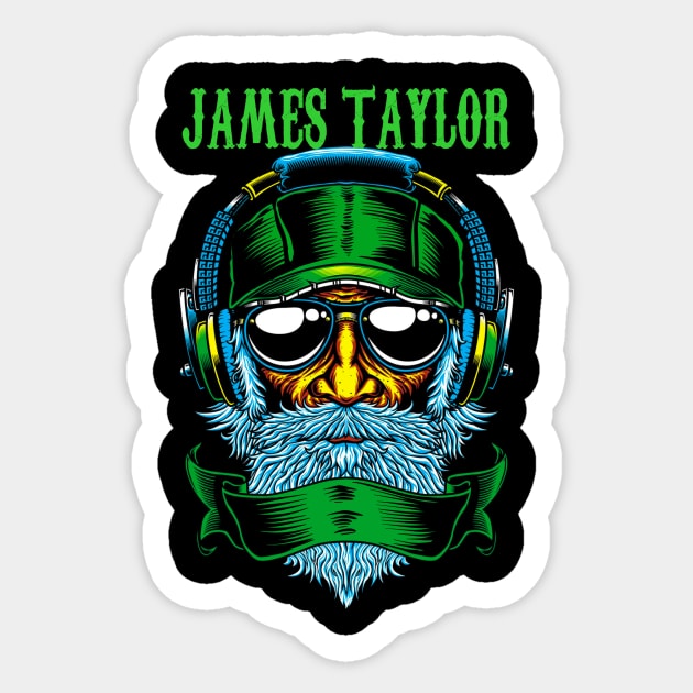 JAMES TAYLOR BAND MERCHANDISE Sticker by jn.anime